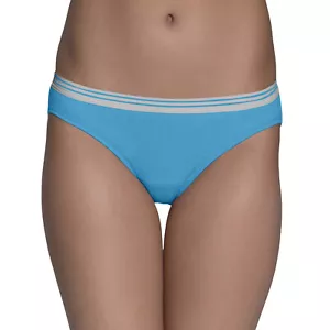 Paquete de 5 bragas hipster de jaspeado de tiro bajo Fruit of the Loom para dama talla 9/2X - Imagen 1 de 3