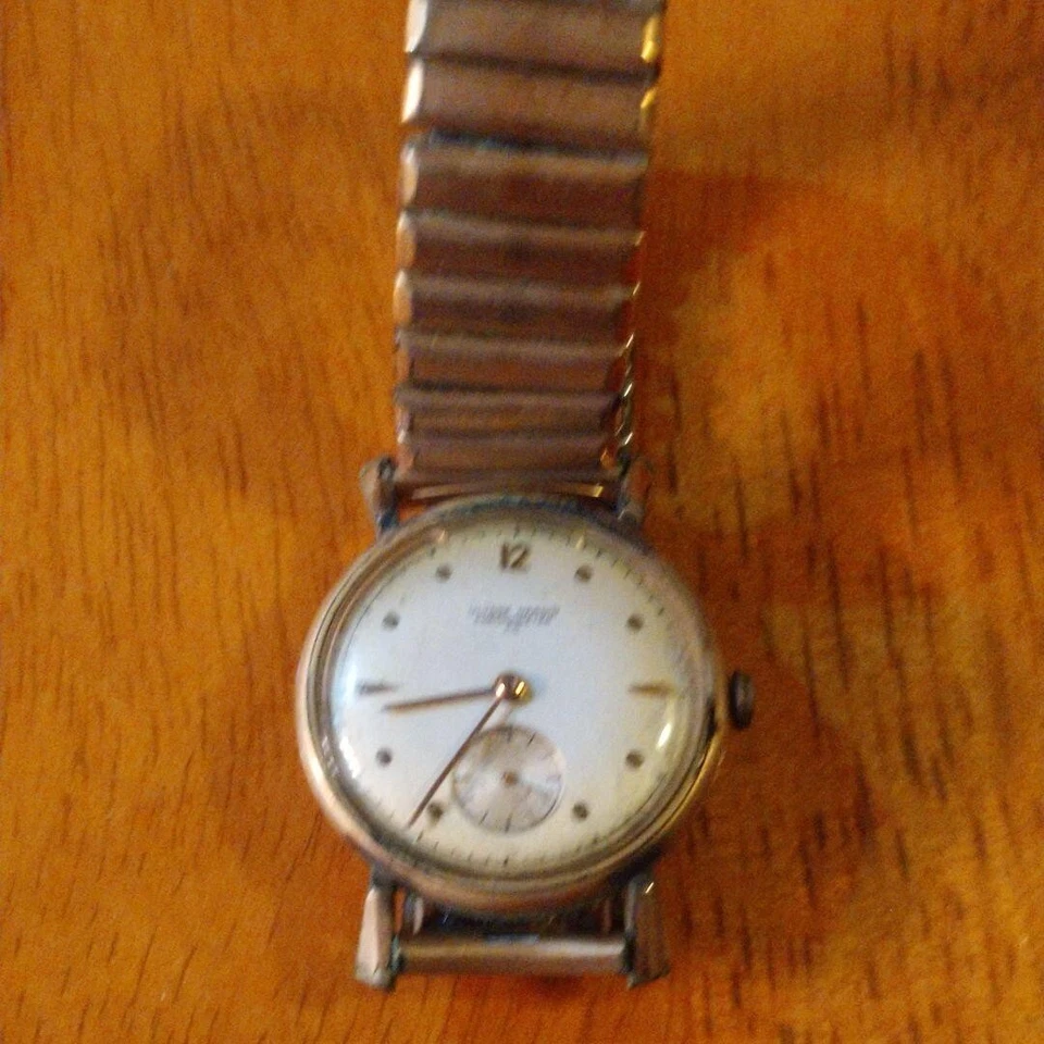 Reloj Ulysse Nardin Chatarra Vintage Mecánico Manual Oro 10K Relleno Redondo Suizo B Foto 1 de 3