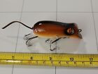 VINTAGE SHAKESPEARE SWIMMING MOUSE SR. FISHING LURE BROWN
