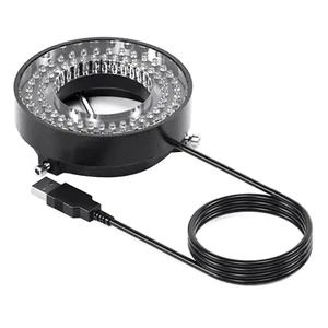 Lámpara de Iluminación de Anillo LED para Microscopio Mecánico, 64-Tlg1696 - Imagen 1 de 6