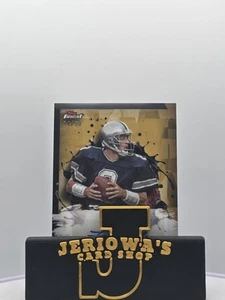 2024 Topps Finest Autographs Troy Aikman #FA-TA Gold Refractor /50 (AU) - Picture 1 of 3
