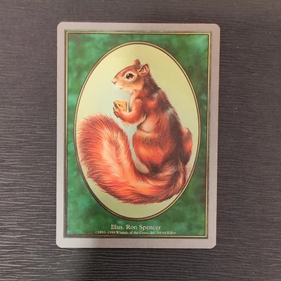 Squirrel Token NM Unglued #94 Spencer Art 1998 MTG - Image 1 of 2