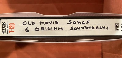 Old Hindi Movie Songs from 6 films original soundtracks with title music BW VHS - Image 1 of 4