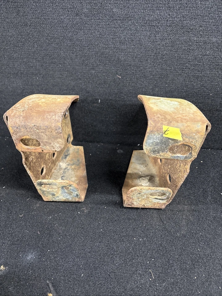 1981-1885 Dodge Truck OEM  Front Bumper Brackets D150 D250 D350 Ramcharger - Image 1 of 4