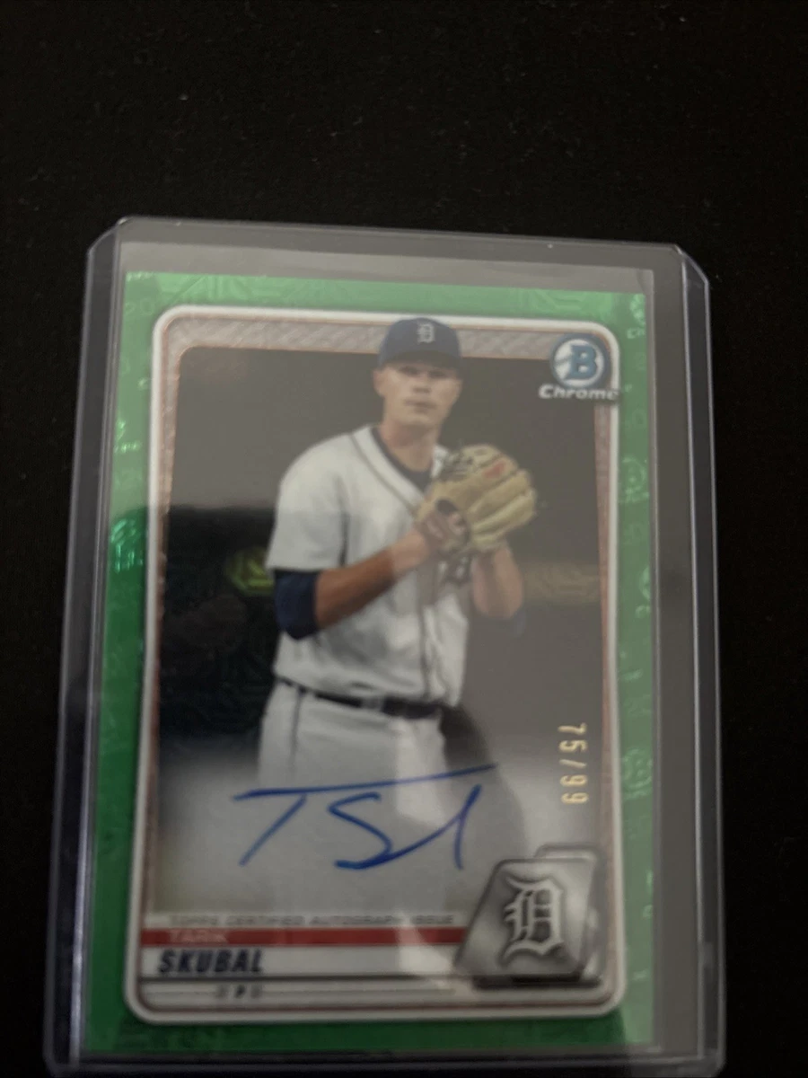 2020 Bowman - Tarik Skubal #BMA-TS for sale | eBay