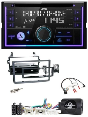 JVC Lenkrad USB 2DIN DAB Bluetooth CD Autoradio für Nissan 350Z 2005-2009 Roadst - Bild 1 von 4