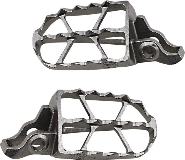 Moose ND Series Offset Footpegs 1/2" Offset Silver fits Gas Gas/Honda EX/XC/CR Foto 1 de 1