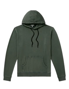 C189 Peter Millar Men's XL Lava Wash Hoodie Pullover Sweater Army Green Black - Picture 1 of 1