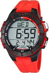 Orologio Uomo K5607 Color Splash Cassa Di Gomma Multicolore Cinturino in Gomma - Foto 1 di 12