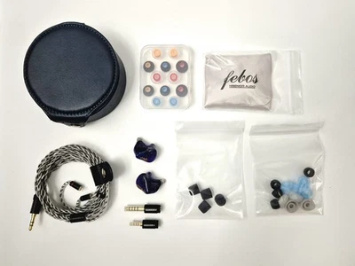 Auriculares HiSenior Cano Cristales Nuevos, Precintados IEM 2DD 8BA. Cable de 2,5, 3,5 y 4,4 mm - Imagen 1 de 4