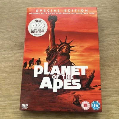Planet of the Apes DVD Box Set Special Slimline Edition - Image 1 of 4