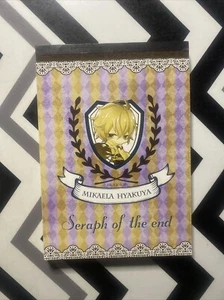 Seraph Of The End MIKAELA HYAKUYA Notepad - Picture 1 of 9