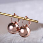 Ball 925 Silver,Gold,Rose Gold Drop Earring Women Fashion Jewelry A Pair