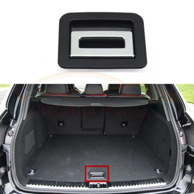 Black Spare Tire Trunk Floor Handle Cover For Porsche Cayenne 2011-2016  Foto 1 de 4