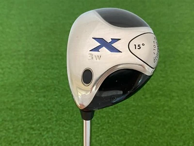 Club usado Callaway Golf X (3) MADERA DE CALLE 15* para zurdos diestro acero Uniflex 3W Foto 1 de 4