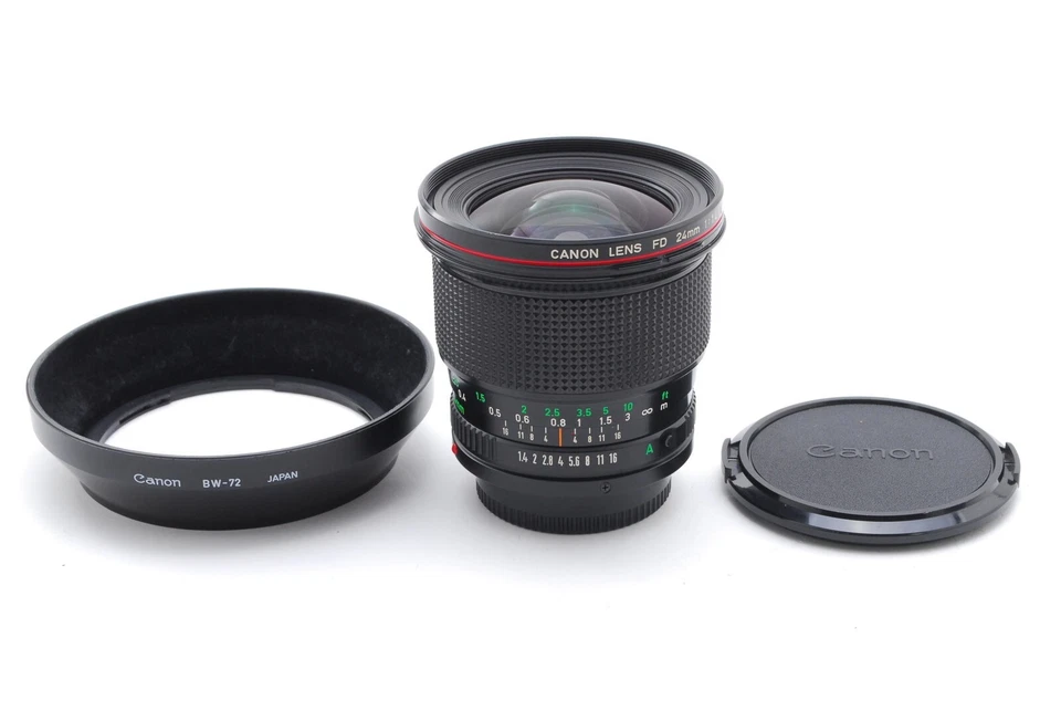 【MINT-】Canon New FD NFD 24mm f/1.4 L Wide Angle MF Lens - Image 1 of 4