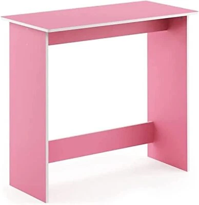 Furinno Simplistic Schreibtisch, Computertisch, PC-Tisch, Bürotisch, Holz, Rosa - Bild 1 von 4