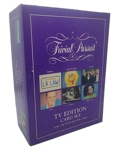 Trivial Pursuit Master Game - TV Edition (1991) Karten zur Verwendung mit Master Game - Bild 1 von 7