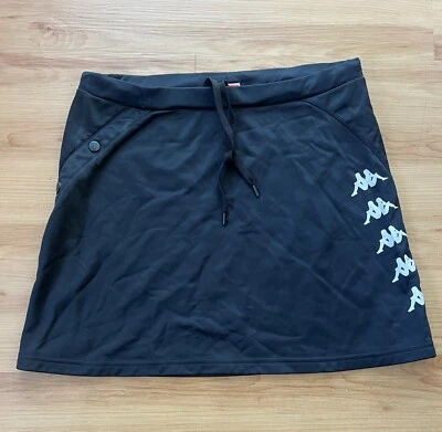 Falda negra Kappa Jubblie talla mediana Foto 1 de 4