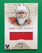 S VARLAMOV (CAPITALS) FINAL VAULT 08-09 BETWEEN THE PIPES JERSEY CARD GUJ-24