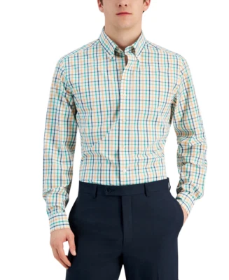 Club Room Men's Slim Fit 4-Way Stretch Dress Shirt Size XXL New - Image 1 of 3