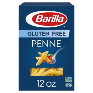 (4 pack) Barilla Gluten Free Penne Pasta, 12 oz,Vegan and vegetarian - Picture 1 of 19