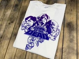 XXL * deadstock DAWN OF THE DEAD movie t shirt * vtg george a romero horror - Picture 1 of 4