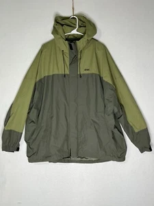 Zara Green Dnwr. Relaxed Fit Hooded Weather Jacket Long Sleeve Men's Size L-XL - Picture 1 of 7