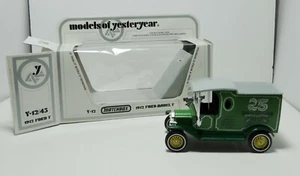 Matchbox 1 (one) Y-12 1912 Ford Model T 1922 25th Anniversary MINT BOXED - Picture 1 of 3