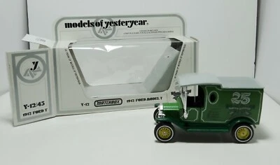 Matchbox  Yesteryear Y-12 Ford Model T 1922 25th Anniversary MINT BOXED - Image 1 of 3