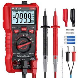 Digital Multimeter 6000 Counts TRMS Auto Range NCV Detector Voltage Tester - Picture 1 of 7
