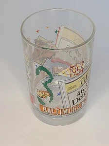 1998 Baltimore Orioles Glass 3 of 6 - Picture 1 of 6