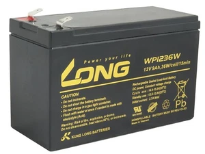 LONG Akku 12V 9Ah F2 HighRate (WP1236W) Blei-Gel AGM - Photo 1/1