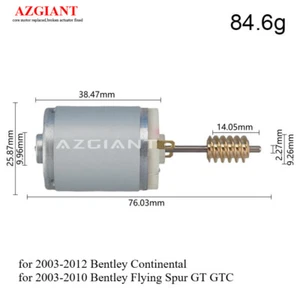 NEW Steering Column Lock Motor for 2003 2004 2005 2006-2012 Bentley Continental - Picture 1 of 24