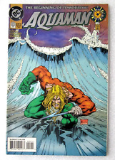 AQUAMAN #0 1994 DC COMICS PETER DAVID & MARTIN EGELAND, JENETTE KAHN COVER - NEW