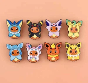 Pokemon Eevee Cosplay as Eeveelutions Enamel Pins Umbreon Jolteon Espeon Sylveon - Picture 1 of 36