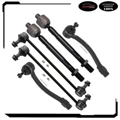 6 piezas para Hyundai Elantra 2013-2014 extremo de barra estabilizadora extremo enlace K750523 Foto 1 de 4