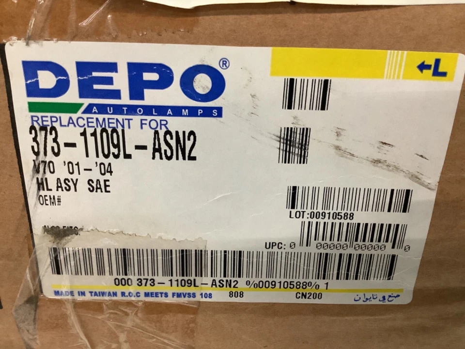 Conjunto de faros laterales de conductor de repuesto DEPO 373-1109L-ASN2 Foto 1 de 1