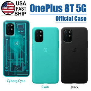 Original New Official Cover Protective Sandstone Bumper Case For OnePlus 8T 5G - Photo 1 sur 12