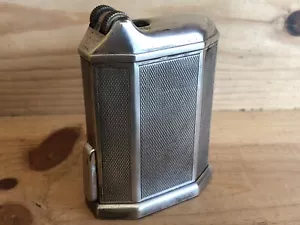 Briquet de Table Flaminaire Quercia argent massif poinçon Minerve Non testé - Imagen 1 de 20