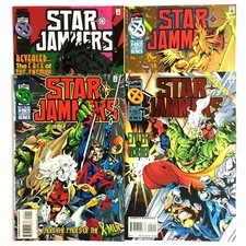 Starjammers 1-4 Complete Limited series 1995 VF NM Marvel X-Men Title