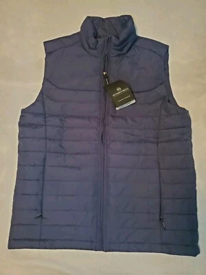 Stormtech Performance Thermal Shell Navy Blue Full Zip Puffer Vest KXV-1LE Men L - Image 1 of 4