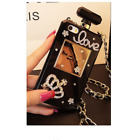 Pearl Perfume Bottle Shaped Chain Handbag Case Cover For iPhone 12 13/ Max 8PLus