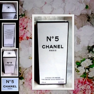 CHANEL No 5 L'HUILE CORPS The Body Oil Perfumed 250ml-8.4oz.-NEW/SEALED/AUTHENIC - Picture 1 of 10