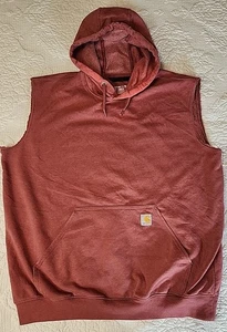 Good-Carhartt Rose/Dark Loose Fit Sleevele Hoodie Xl - Picture 1 of 11