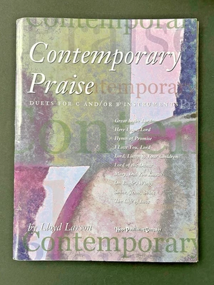 Duetos de alabanza contemporáneos para instrumentos C y/o B teclado Larson 10 canciones Foto 1 de 4