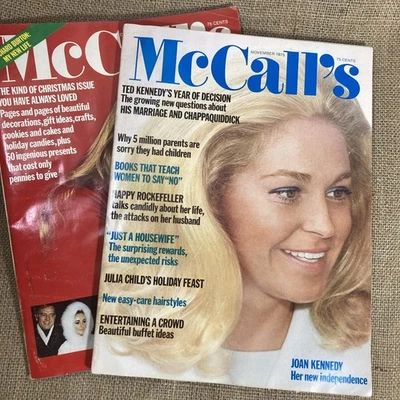 Vintage 1975, McCall's, Magazine for Suburban Women -  Nov & Dec, Lot of 2 - Image 1 of 4