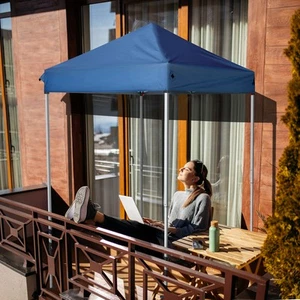 5'X5' Pop Up Canopy, Pop Up Outdoor Canopy Tent with Bag,Portable Gazebo - Picture 1 of 8