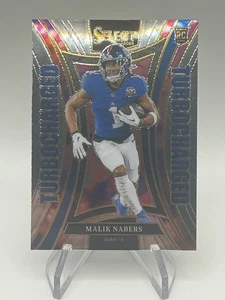 2024 Panini-Select Football Malik Nabors 🔥RC Turbocharged #15 - Picture 1 of 2