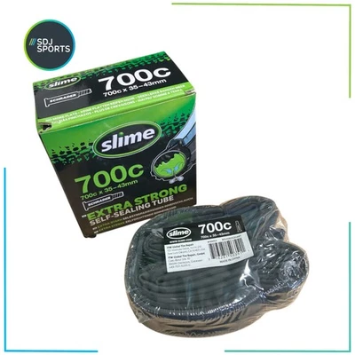 Slime Inner Tube 700 X 35/43C Self Healing Hybrid Bike Tube Schrader Valve - Image 1 of 4